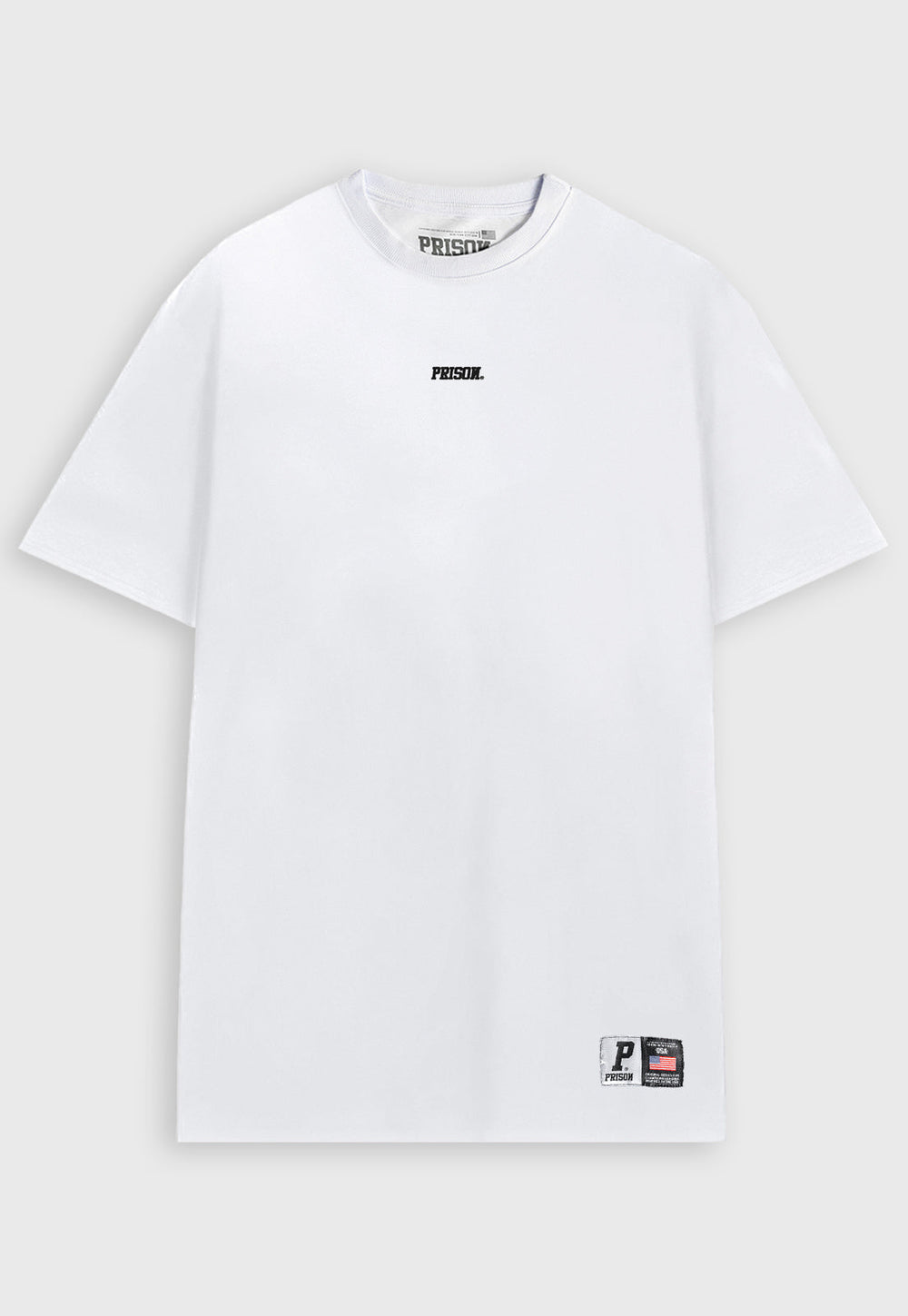 Camiseta Oversized Logo Essential Branca
