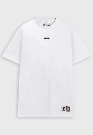 Camiseta Oversized Logo Essential Branca