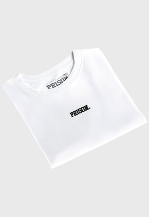 Camiseta Oversized Logo Essential Branca