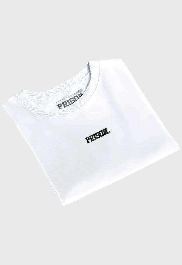 Camiseta Oversized Logo Essential Branca