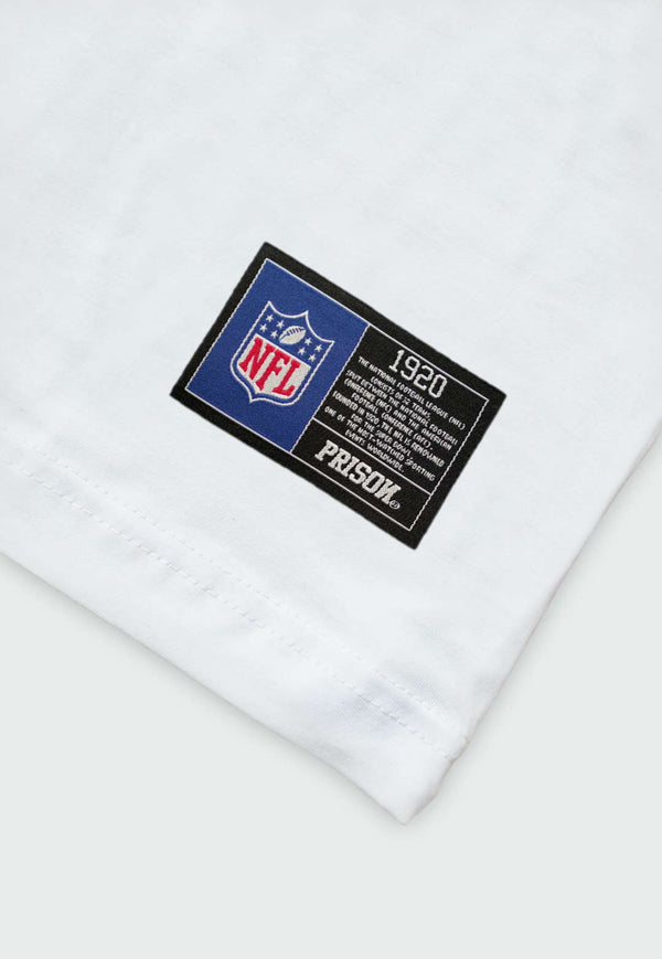 Camiseta Prison x NFL Giants Branca