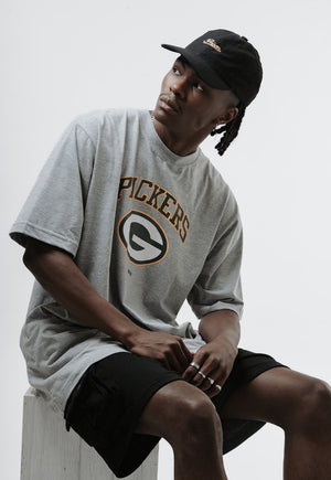 Camiseta Prison x NFL Green Bay Packers Cinza