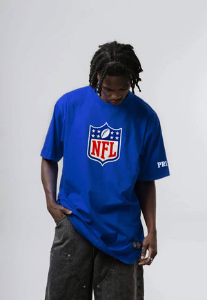 Camiseta Prison x NFL Shield Azul