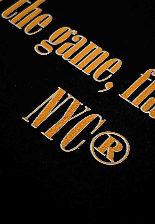 Camiseta Streetwear Oversized Flame Preta