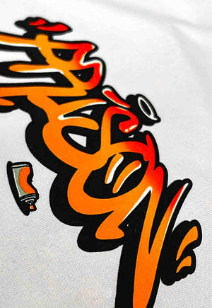 Camiseta Streetwear Grafite Boyz Branca