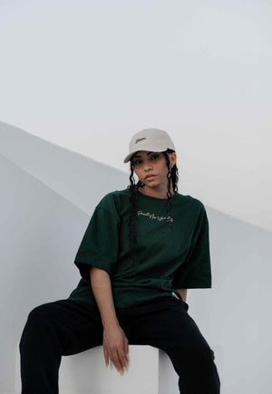 Camiseta Streetwear NYC Verde