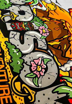 Camiseta Streetwear Island Branca