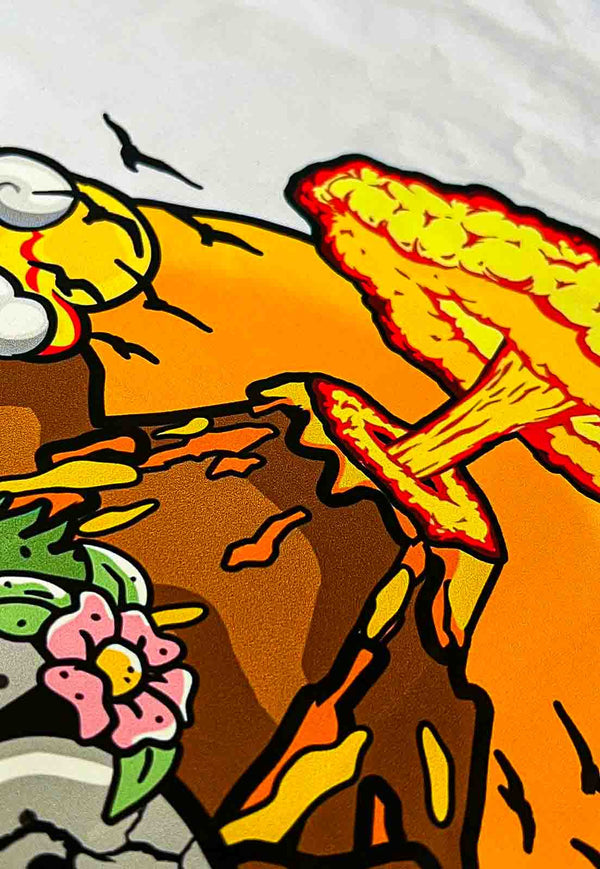 Camiseta Streetwear Island Branca