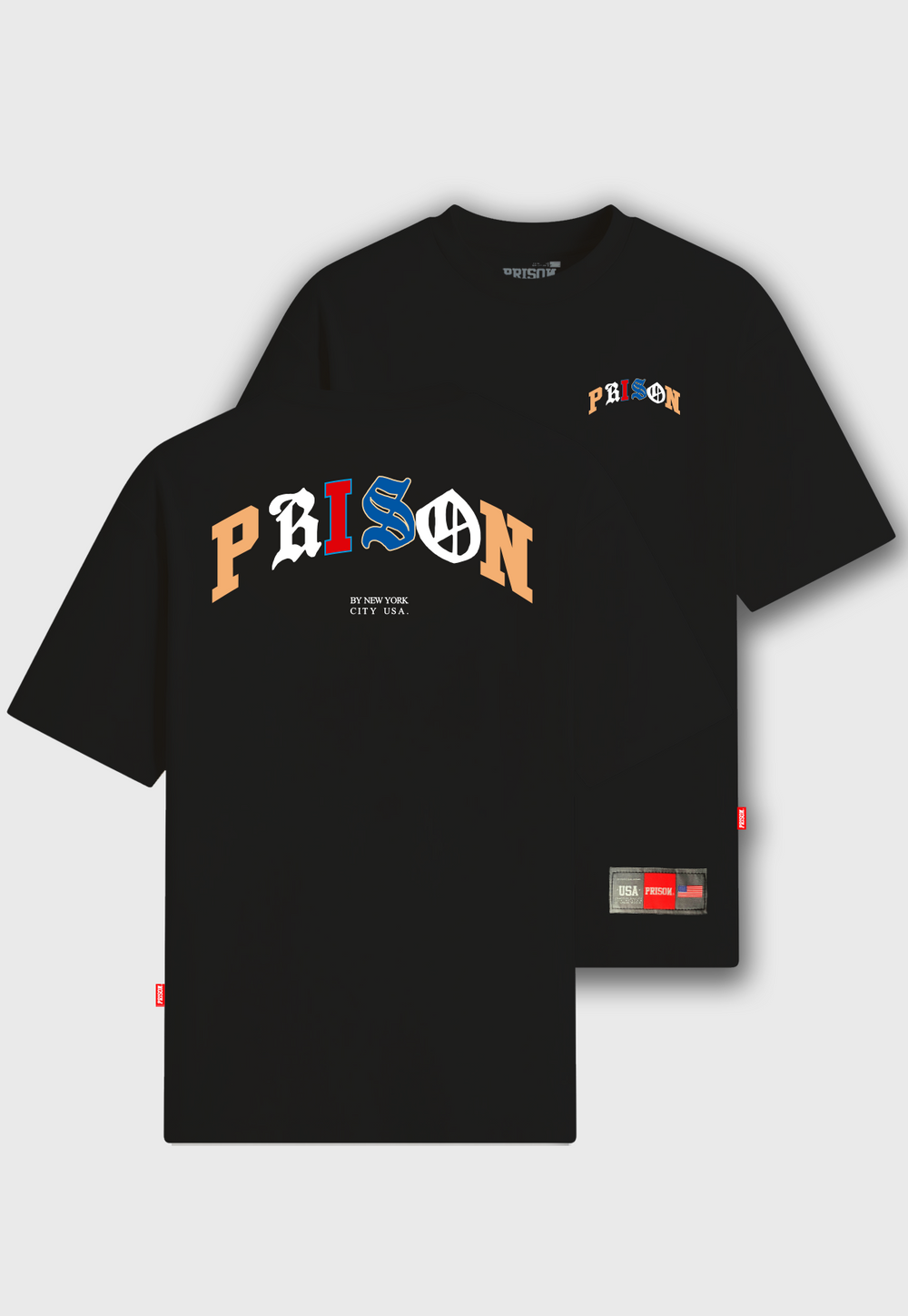 Camiseta Streetwear New York Code Preta