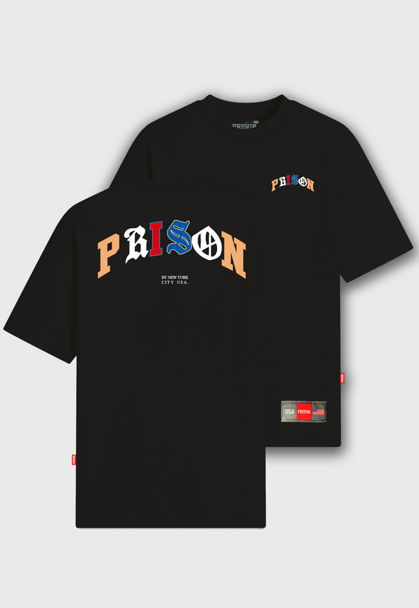 Camiseta Streetwear New York Code Preta