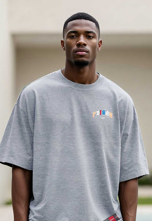 Camiseta Streetwear New York Code Cinza