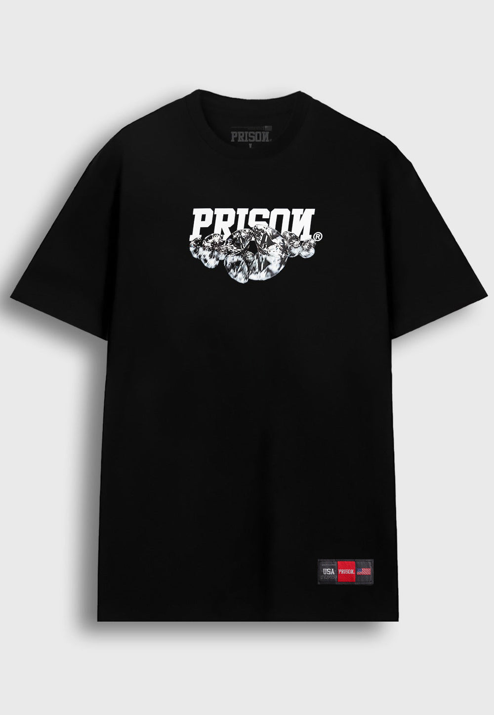 Camiseta Streetwear Logo Diamond Preta