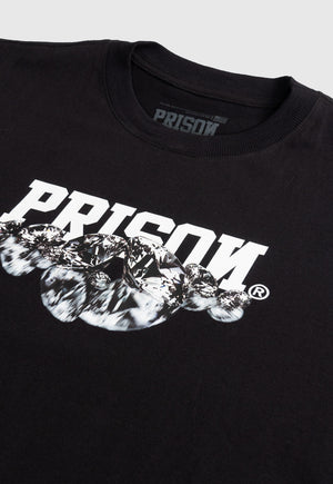 Camiseta Streetwear Logo Diamond Preta