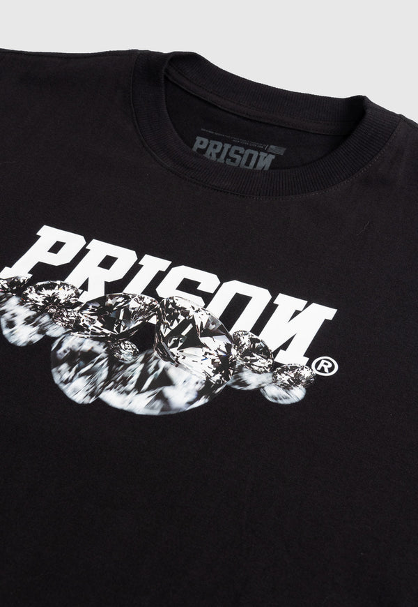 Camiseta Streetwear Logo Diamond Preta