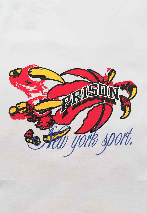 Camiseta Streetwear Dino Claw Branca