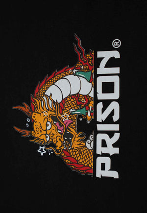 Camiseta Streetwear Dragon Fly Preta