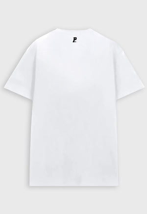Camiseta Streetwear Logo Float Branca