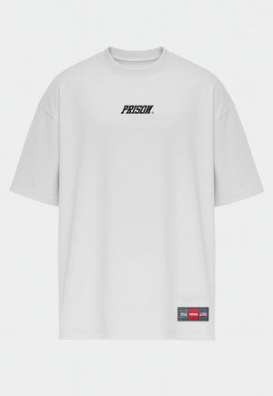 Camiseta Streetwear Logo Mid Branca