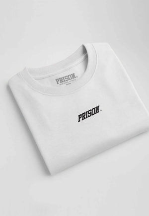 Camiseta Streetwear Logo Mid Branca