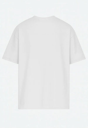 Camiseta Streetwear Logo Mid Branca