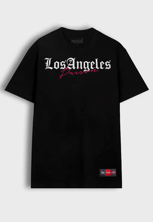 Camiseta Streetwear Los Angeles Preta
