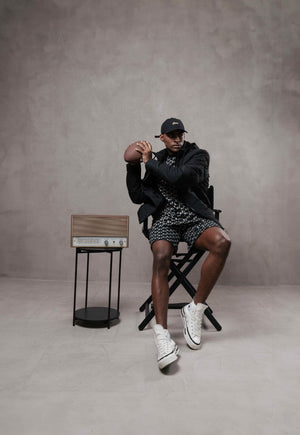 Camiseta Streetwear NY All Over Preta