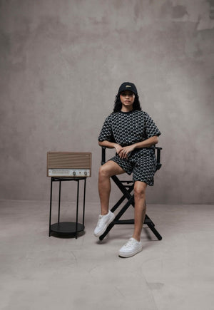 Camiseta Streetwear NY All Over Preta