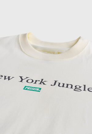 Camiseta Streetwear New York Jungle Off-white