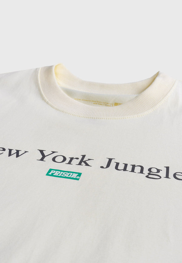 Camiseta Streetwear New York Jungle Off-white