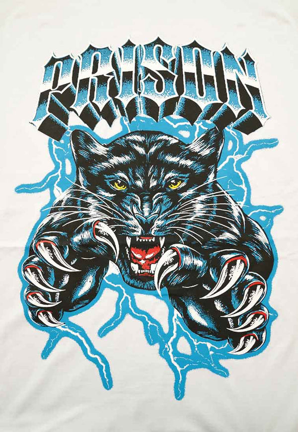 Camiseta Streetwear Panther Branca