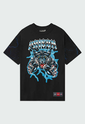 Camiseta Streetwear Panther Preta