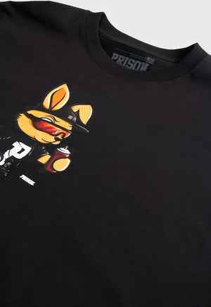 Camiseta Streetwear Rabbit Preta