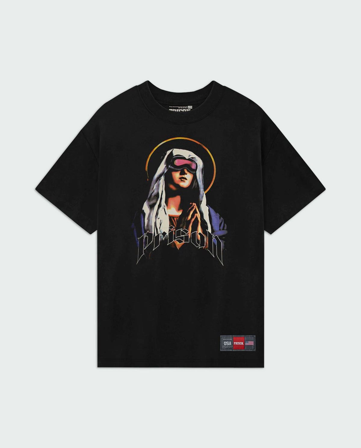 Saint Black Streetwear T-Shirt