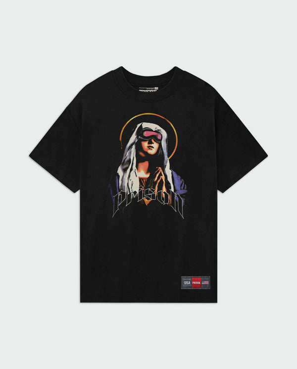Saint Black Streetwear T-Shirt