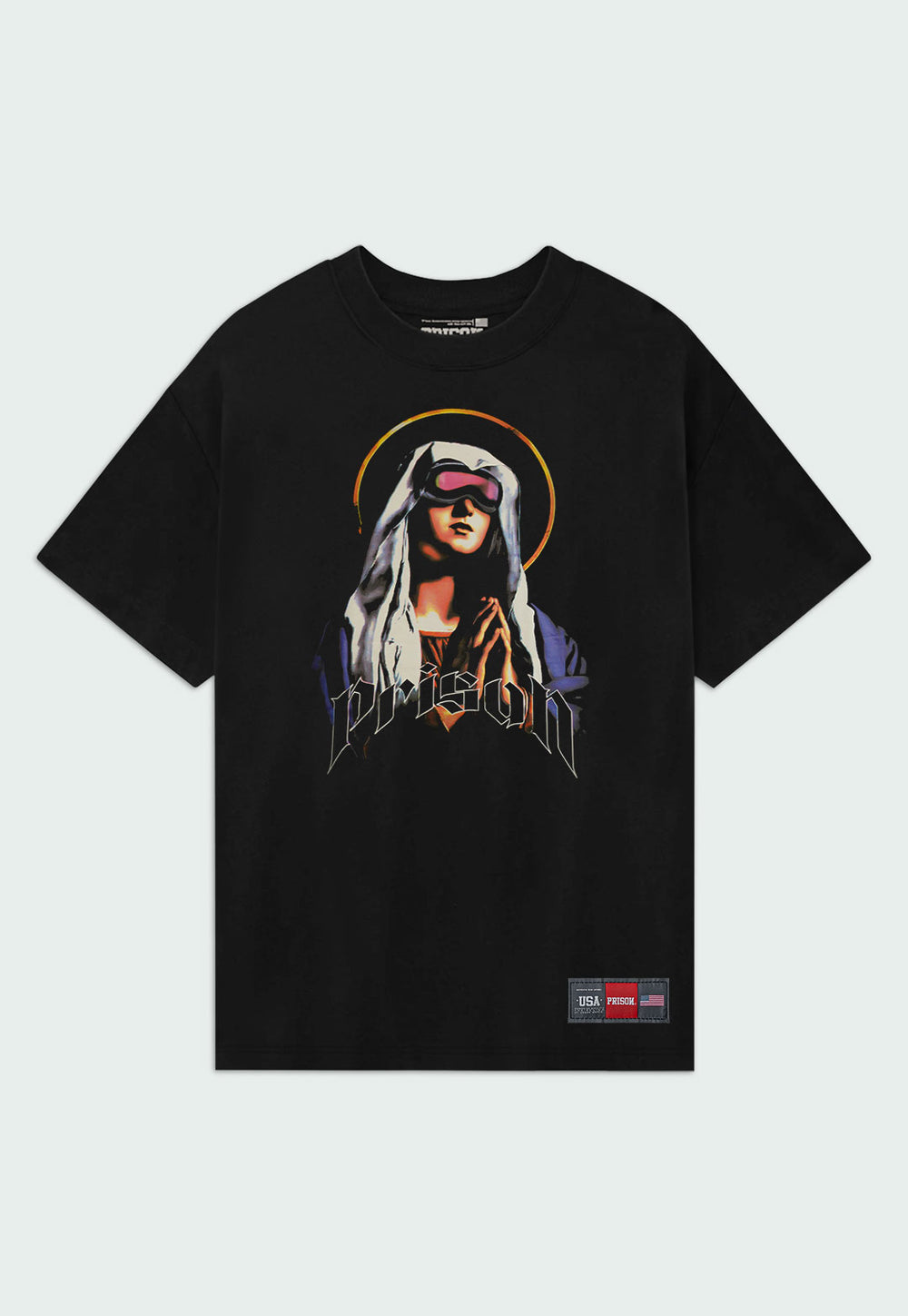 Camiseta Streetwear Saint Preta