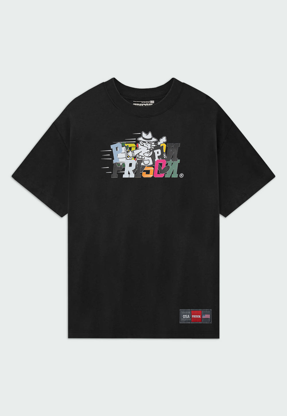 Camiseta Streetwear Spy Preta