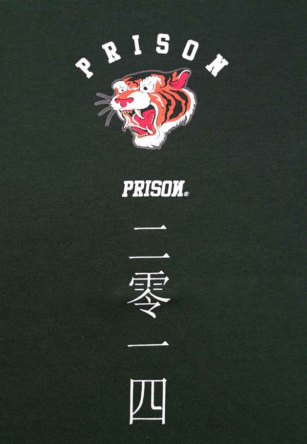 Camiseta Streetwear Tiger Verde