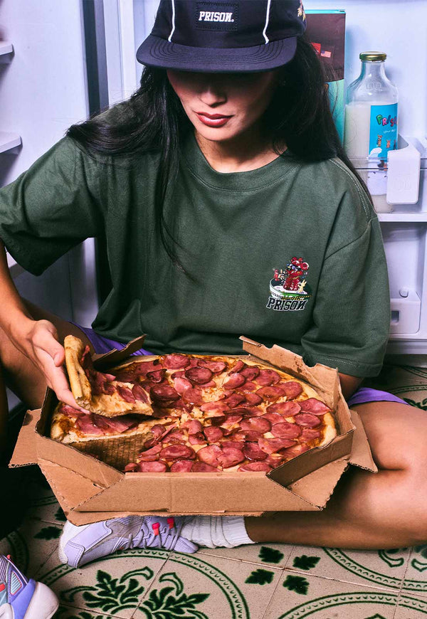 Camiseta Streetwear Urban Bowl Bear Verde