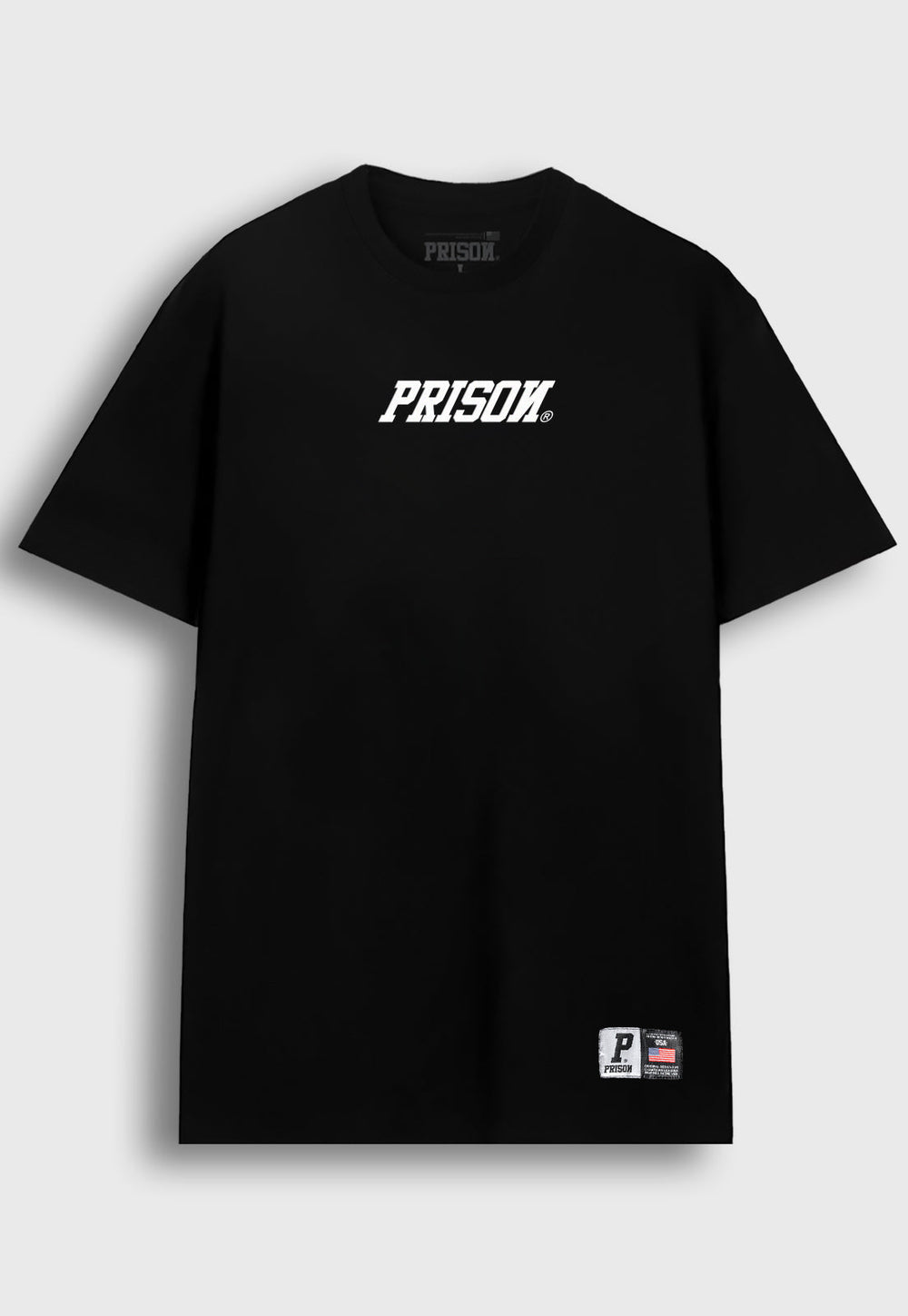 Camiseta Streetwear Oversized Logo Bold Preta