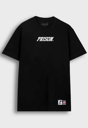 Camiseta Streetwear Oversized Logo Bold Preta