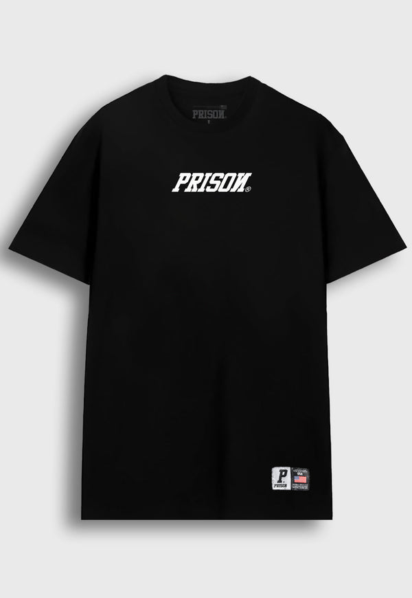 Camiseta Streetwear Oversized Logo Bold Preta