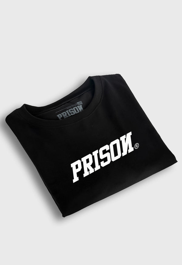 Camiseta Streetwear Oversized Logo Bold Preta