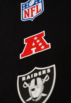 Camiseta Prison x NFL Raiders Afc Preta