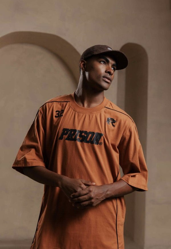 Camiseta Oversized Core Marrom