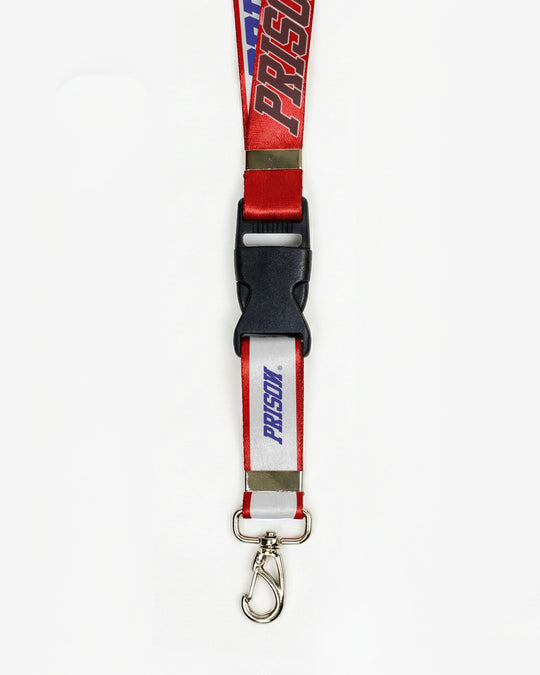 Chaveiro cordão keychain vermelho usa prison