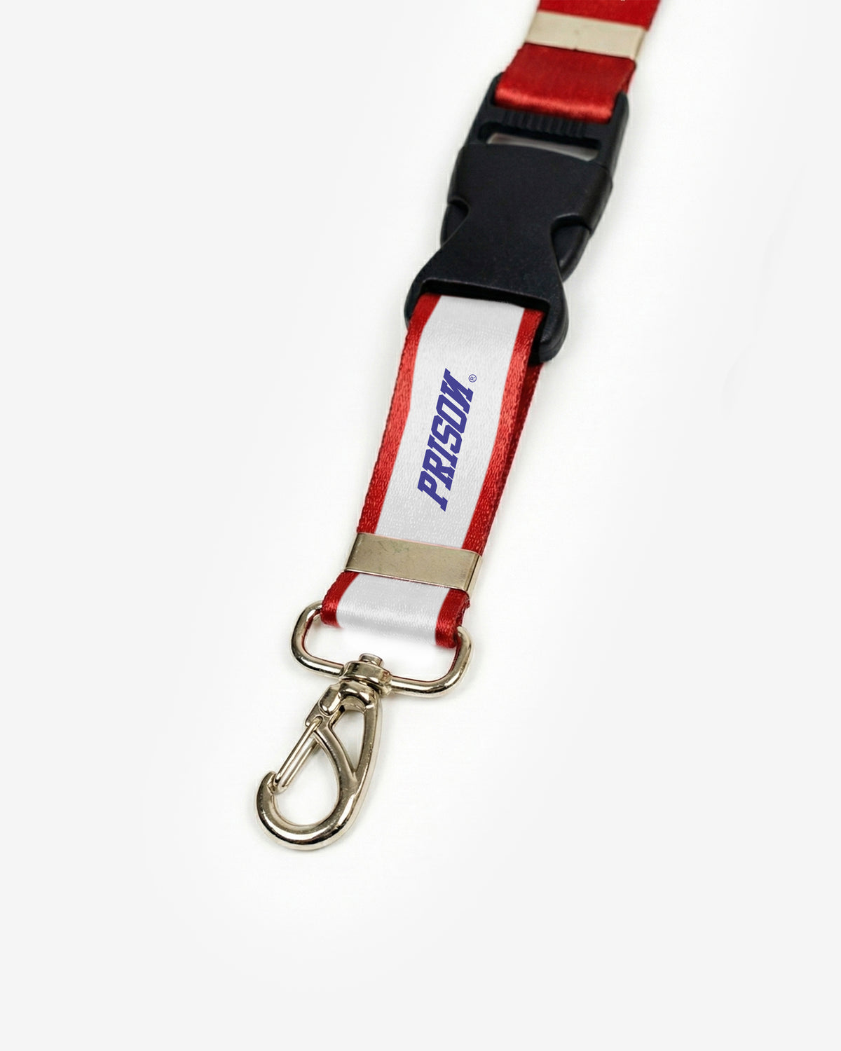 Chaveiro cordão keychain vermelho usa prison