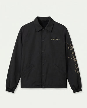 Coach Jacket corta vento Oversized Sovereign Preta