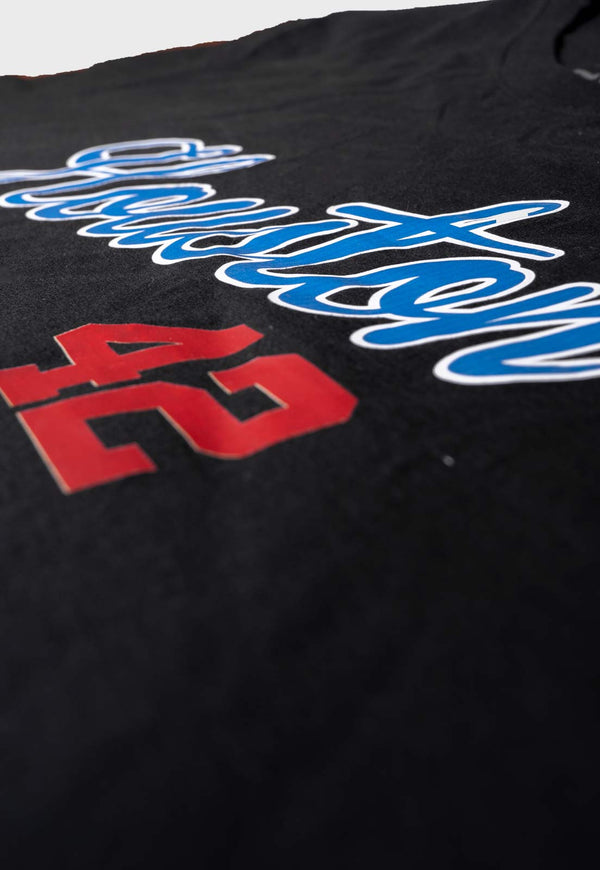 Camiseta Streetwear Jarsey 42 Houston Preta