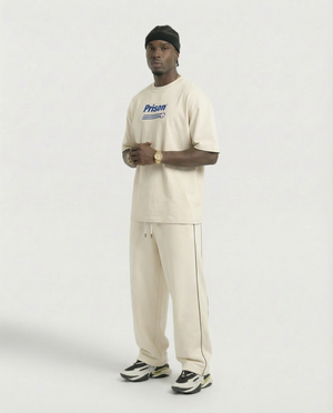 Camiseta Baseball Oversized NYC Manhattan Off-White