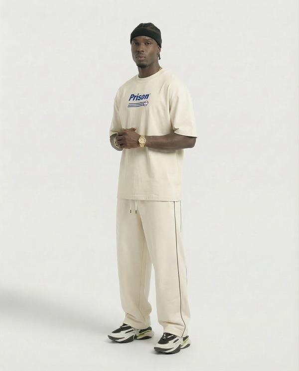 Camiseta Baseball Oversized NYC Manhattan Off-White